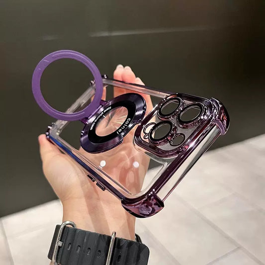 Magnetic Phone Case Purple